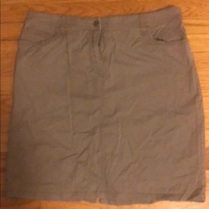 NY&Co Khaki Skirt